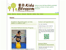 Tablet Screenshot of kidsblossom.com.hk